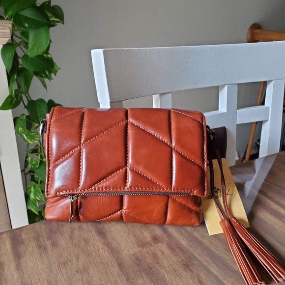 Patricia Nash Handbags - Patricia Nash Cinnamon Corfu Crossbody Bag